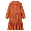 Kids' Dress Cognac 128