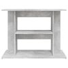 vidaXL Aquarium Stand Concrete Grey 80x35x60 cm Engineered Wood