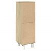 vidaXL Bathroom Cabinet Sonoma Oak 30.5x30x95 cm Engineered Wood