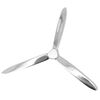 vidaXL Wall-Mounted Propeller Aluminium Silver 70 cm
