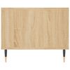 vidaXL Coffee Table Sonoma Oak 102x50x40 cm Engineered Wood