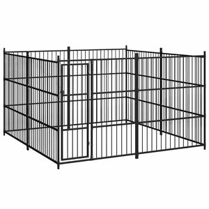 vidaXL Outdoor Dog Kennel 300x300x185 cm