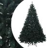 vidaXL Artificial Hinged Christmas Tree 240 cm PVC Dark Green