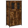 vidaXL Highboard Smoked Oak 62x32x106,5 cm Engineered Wood