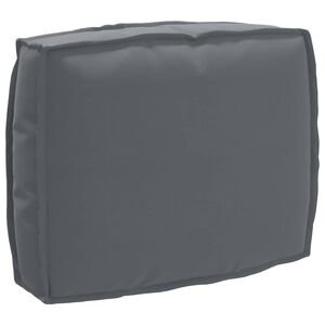 vidaXL Pallet Cushion for Backrest Anthracite 50 x 40 x 12 cm