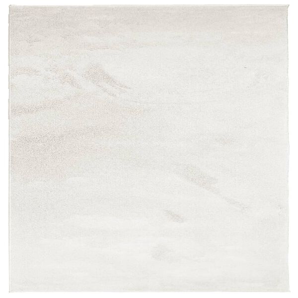 vidaXL Rug OVIEDO Short Pile Beige 240x240 cm