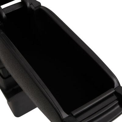 vidaXL Car Armrest Black 12x32x(34-50) cm ABS