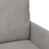 vidaXL Sofa Sets 3 pcs Light Grey 115 x 56 x 80 cm Plywood