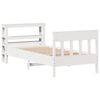 vidaXL Bed Frame without Mattress White 90x190 cm Single Solid Wood Pine