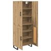 vidaXL Highboard 2 pcs Artisan Oak 69.5 x 34 x 180 cm