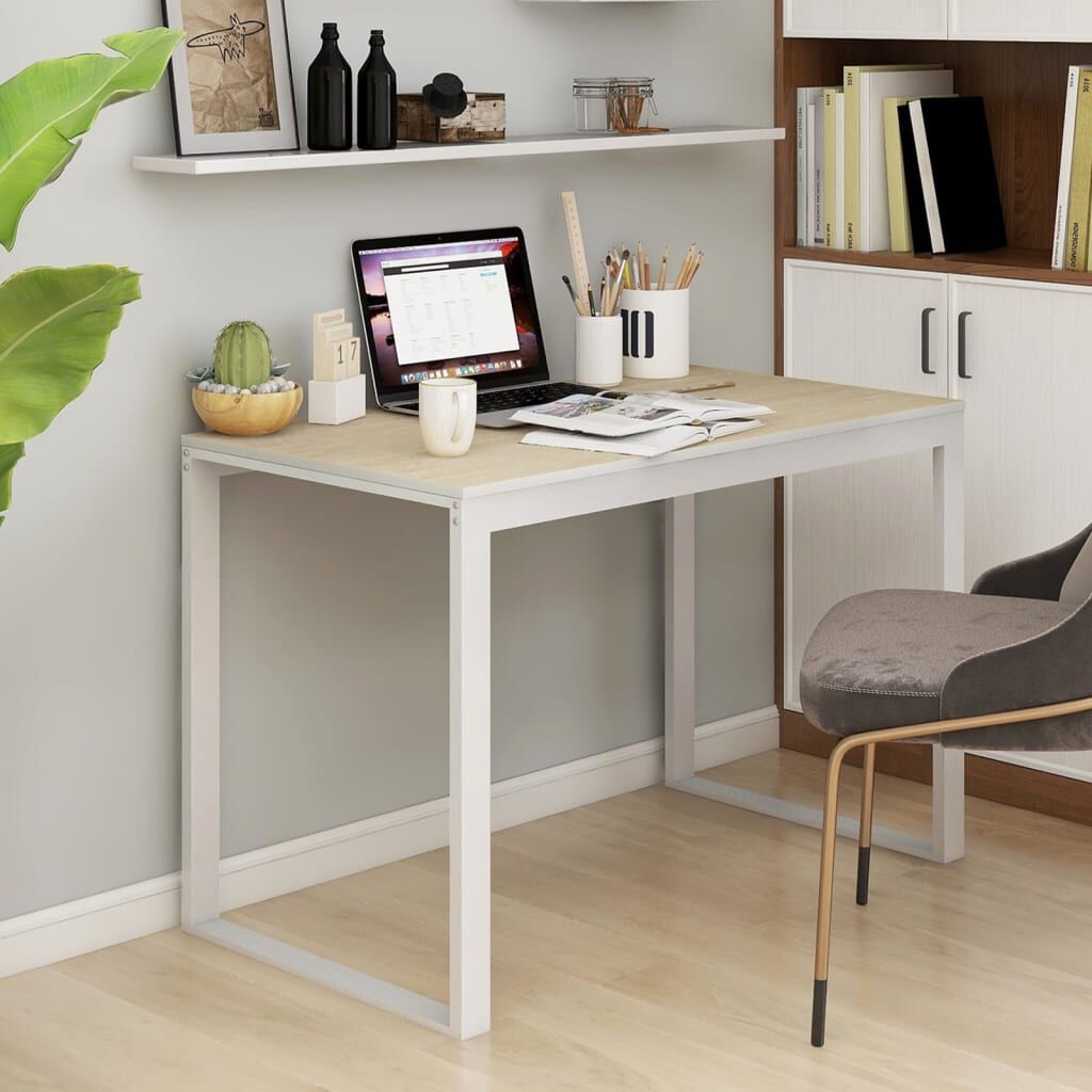 White wood computer desk new arrivals
