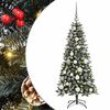 vidaXL Artificial Christmas Tree with 150 LEDs with Stand Green 120 cm