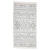 vidaXL Rug Beige and Blue 120x180 cm Cotton