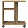 vidaXL Side Table Artisan oak 50 x 30 x 55 cm Engineered Wood