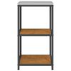 vidaXL Kitchen Storage with Shelf Rusty 60 x 50 x 92 cm Steel