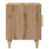 vidaXL Bedside Cabinet Artisan Oak 40 x 40 x 50 cm Engineered Wood