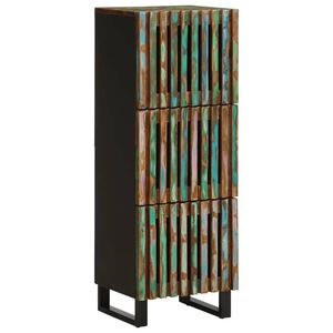 vidaXL Highboard 40x34x110 cm Solid Wood Acacia