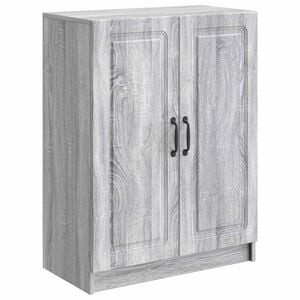 vidaXL Sideboard Grey Sonoma 66 x 34.5 x 87 cm Engineered Wood