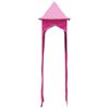 vidaXL Curtains for Loft Bed with Tunnel and Tower Pink