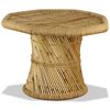 vidaXL Coffee Table Bamboo Octagon 60x60x45 cm