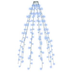 vidaXL Christmas Tree Net Lights with 150 LEDs Blue 150 cm