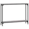 vidaXL Console Table Grey Sonoma 100x22.5x75 cm Engineered Wood