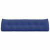 vidaXL Back Pillow Police Blue 180 x 24 x 50 cm Velvet