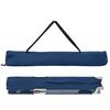 vidaXL Folding Camping Bed Folding 2 pcs Blue 194 x 62.5 x 42.5 cm