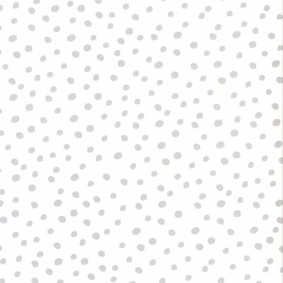Noordwand Fabulous World Wallpaper Dots White and Grey 67106-1