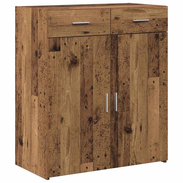 vidaXL Storage Cabinet Old wood 80 x 42.5 x 93.5 cm Engineered wood
