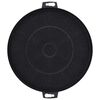 vidaXL Range Hood Charcoal Filters 2 pcs 210 mm