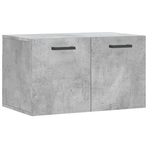 vidaXL Wall Cabinet Concrete Grey 60x36,5x35 cm Engineered Wood