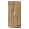 vidaXL Shoe Cabinet Artisan Oak 32x35x92 cm Engineered Wood
