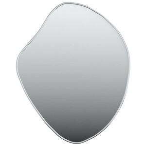 vidaXL Wall Mirror Silver 60x50 cm