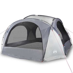 vidaXL Party Tent White and Grey Waterproof