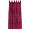 vidaXL Velvet Curtains 2 pcs Wine red 245 x 140 cm Velvet