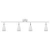 vidaXL Ceiling Spotlight White 70 x 12.5 x 10.5 cm Metal