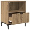 vidaXL Bedside Cabinet Artisan oak 49 x 36 x 61 cm Engineered wood