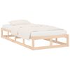 vidaXL Bed Frame without Mattress 75x190 cm Small Single Small Single Solid Wood