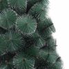 vidaXL Artificial Pre-lit Christmas Tree with Ball Set Green 210 cm