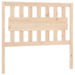 vidaXL Bed Headboard 105.5x4x100 cm Solid Wood Pine