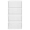 vidaXL Side Cabinet ODDA White 40x24x79 cm Solid Wood Pine