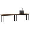 vidaXL Bench Old Wood 200 x 35 x 45 cm Engineered Wood