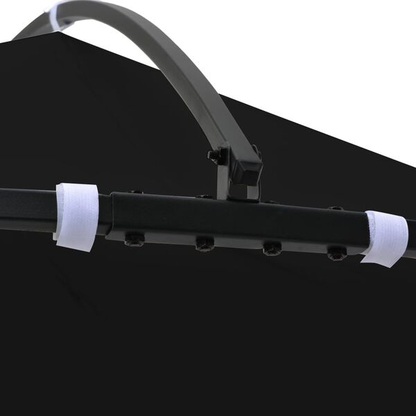 vidaXL Gazebo 300x290 cm Anthracite Round