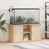 vidaXL Aquarium Stand Sonoma Oak 121x41x58 cm Engineered Wood