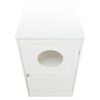 TRIXIE Cat House for Litter Box with 2 Storeys 53x90x58 cm White