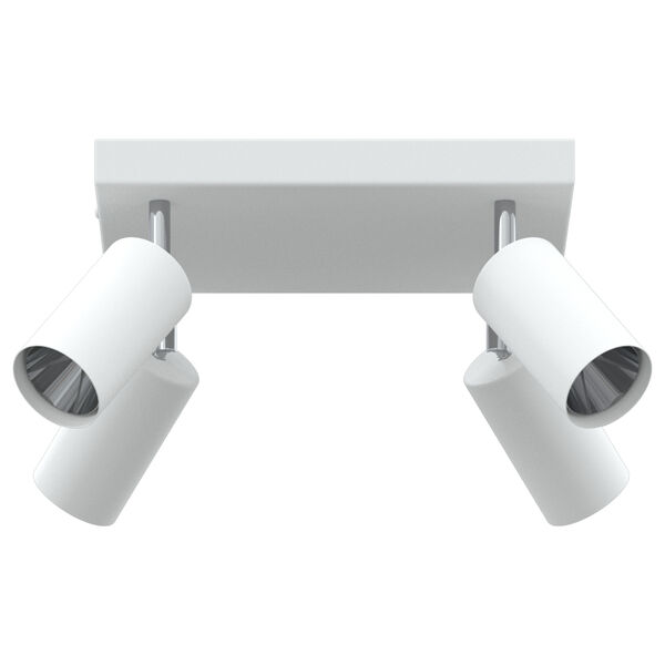 vidaXL Ceiling Spotlight White 26 x 26 x 16.5 cm Steel