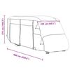 vidaXL Motorhome Covers Grey 660x235x275 cm Non-woven Fabric