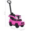 vidaXL Push Walk Car G63 Pink