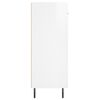 vidaXL Sideboard High Gloss White 69.5x34x90 cm Engineered Wood